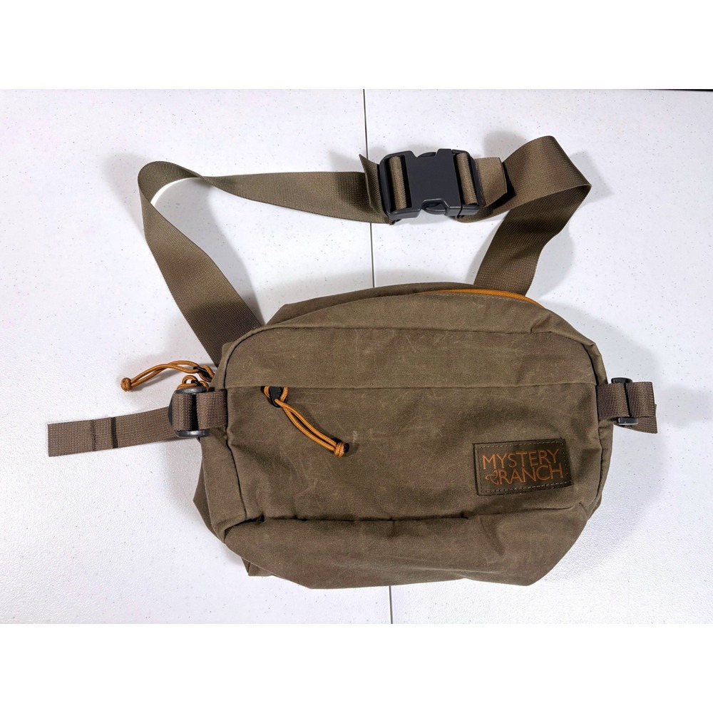 Mystery Ranch Full Moon Hip Pack Wood Wax Brown Waist Bag Crossbody 296627